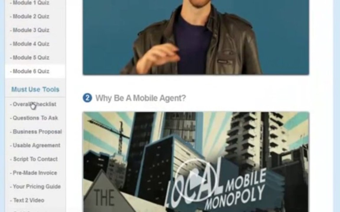 LOCAL MOBILE MONOPOLY -  INSIDE REVIEW COURSE!