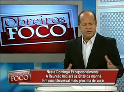 OBREIROS EM FOCO BISPO SERGIO CORRÊA - 08/10/2013