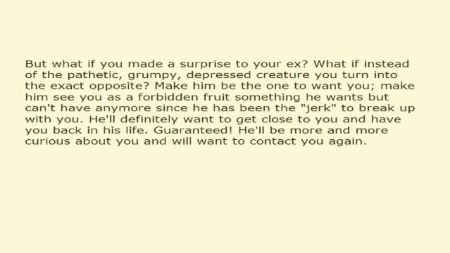 Getting Him Back - How to Make Your Ex Boyfriend Start Contacting You Again?.avi