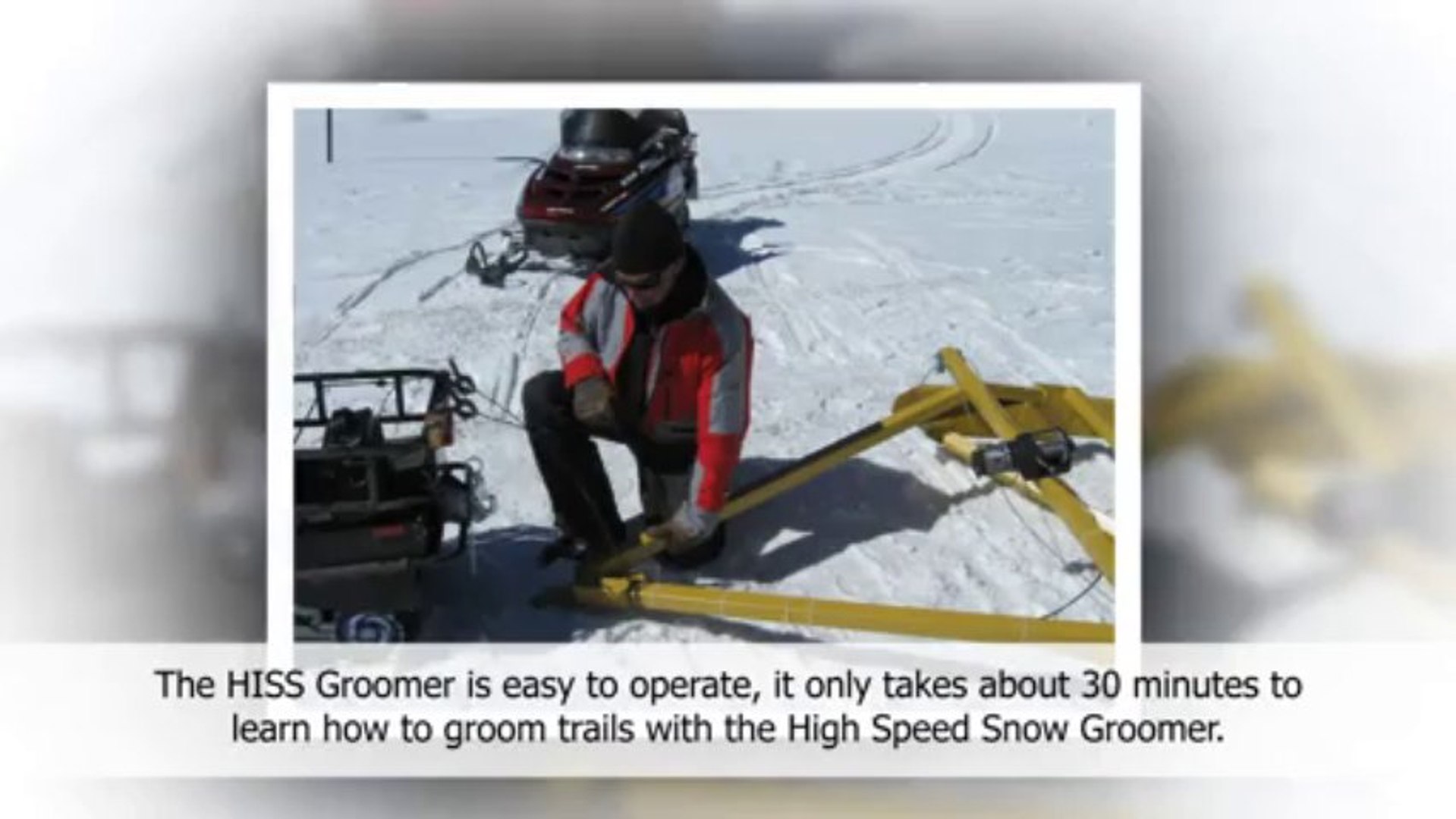 ⁣Snow Groomers