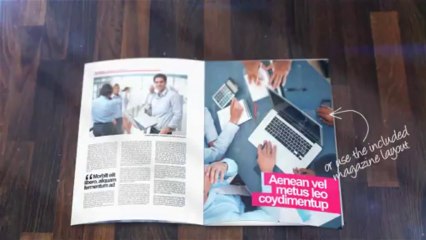 Magazine Mock-Up KIT - After Effects Template