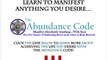 The Abundance Code By Mike Evans | Manifesting Your Desires With The Abundance Code