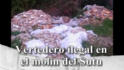 Conceyu Abiertu denuncia vertedero ilegal en Molín del Sutu