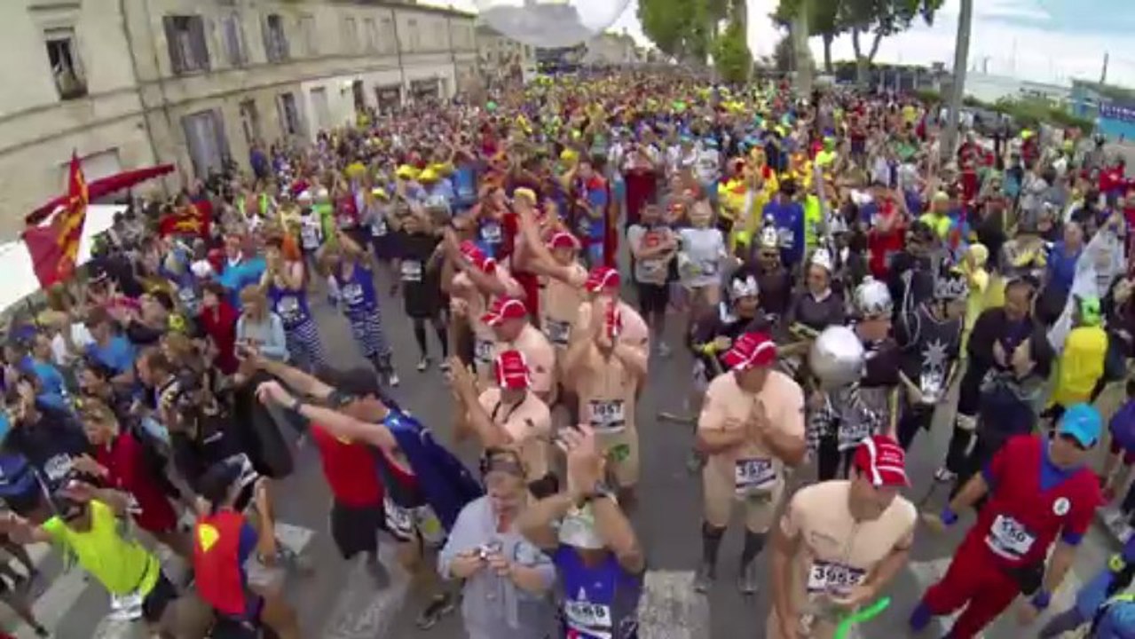 Marathon Médoc Live 2013 ligne de départ - starting line