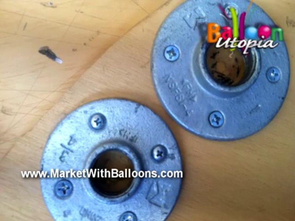 How To Make a Balloon Column Frame