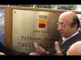 Napoli - La Tribuna Stampa del San Paolo intitolata a Carlo Iuliano -1- (08.10.13)