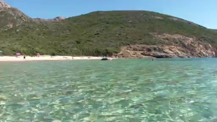 23 septembre 2013 : Corse - la plage d'Arone