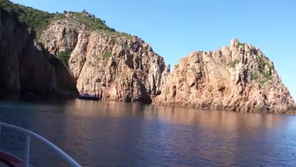 Corse 24 septembre 2013 : la réserve naturelle de Scandola en bateau