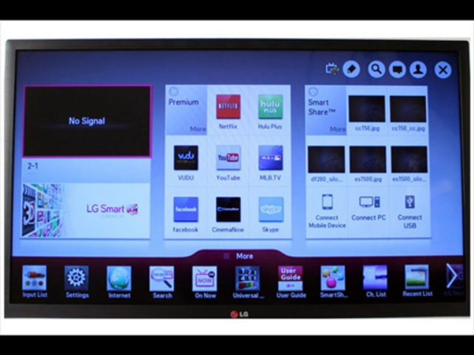 LG Electronics 47LN5700 Remote