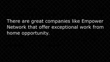 Earn Money at Home With Empower Network!