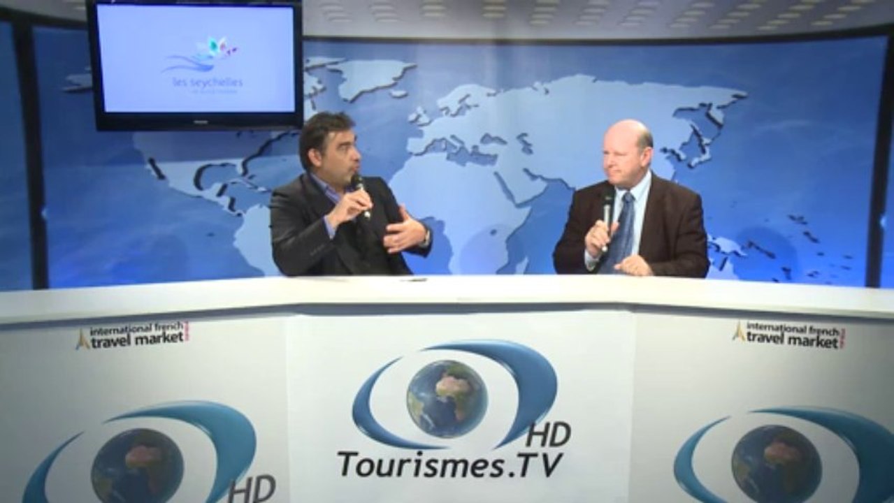 IFTM top Resa 2013: Interview Alain ST ANGE Ministre Tourisme SEYCHELLES