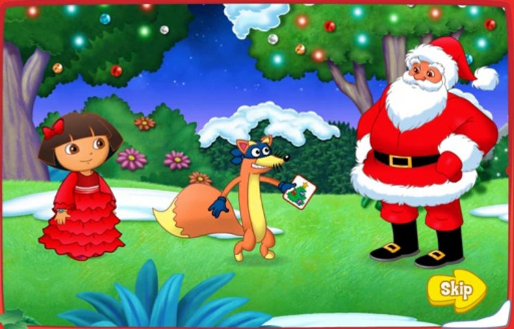 Dora the Explorer - Christmas carol Game (full games episodes) - video  Dailymotion