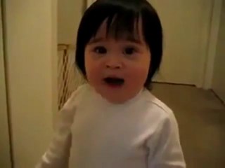 Cute Funny Baby - Say Frog