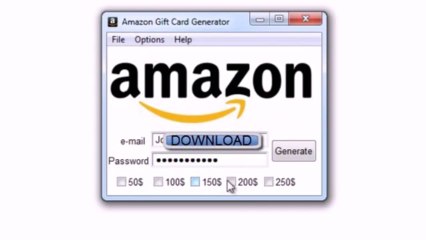 Amazon Gift Card Generator! Download! -