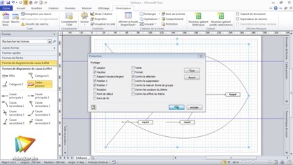 Tutoriel Visio 2010 : Diagrammes d'Ishikawa | video2brain.com