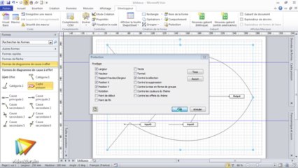 Tutoriel Visio 2010 : Diagrammes d'Ishikawa | video2brain.com