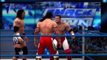 Xbox 360 - WWE 13 - WWE Universe - April Week 2 Smackdown - Yoshi Tatsu vs Jey Uso vs Lance Storm