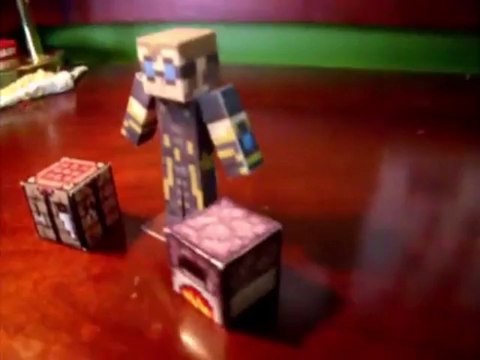 Papercraft - Minecraft: Crafting Table and Furnace