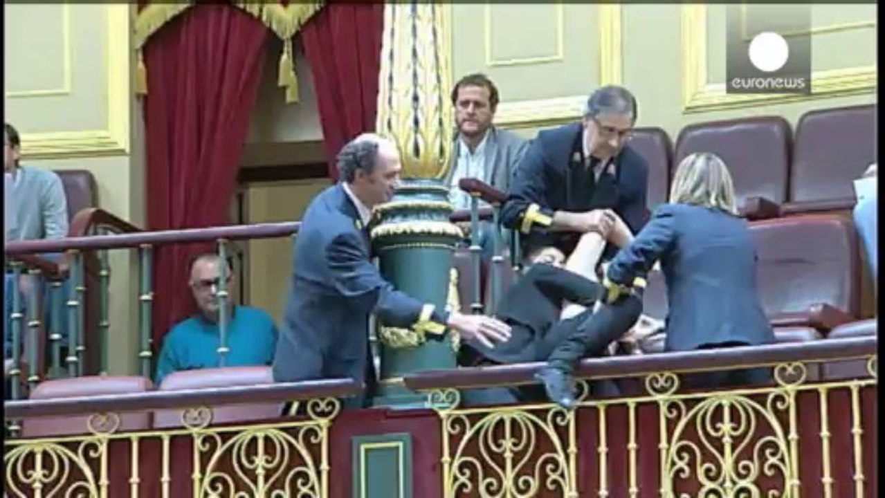 Spagna, Femen in aula per il diritto di abortire