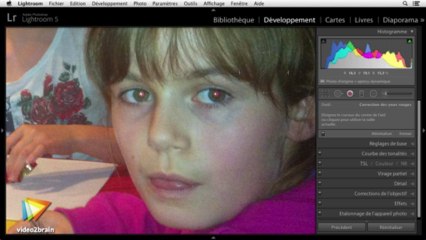 Tutoriel Lightroom 5 : Correction des yeux rouges | video2brain.com
