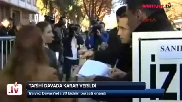 Tarihi davada karar verildi.Balyoz Davasında Beraat Kararı isimler