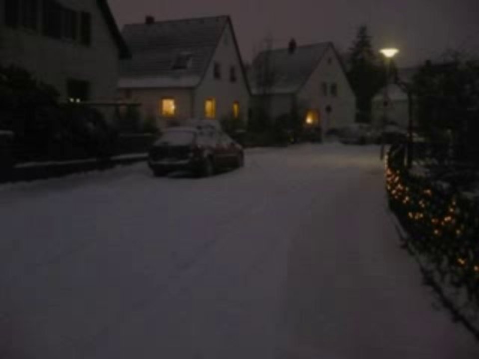 Laß es schnei'n (let it snow - german)
