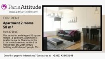 1 Bedroom Apartment for rent - Charonne, Paris - Ref. 6110