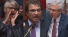 Clashes en série à l'Assemblée après les cris de poule