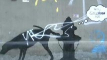Renowned artist Banksy invades New York
