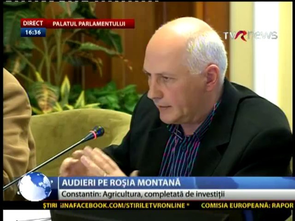 STEFAN MARINCEA, directorul Institutului Geologic, despre proiectul ROSIA MONTANA (TVR)