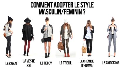 Leçon de mode : 6 façons d'adopter le style masculin/féminin - Vidéo  Dailymotion