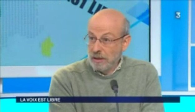 Jean Delavergne - EELV - La voix est libre 16 Février 2013 - France 3 Centre - partie 1