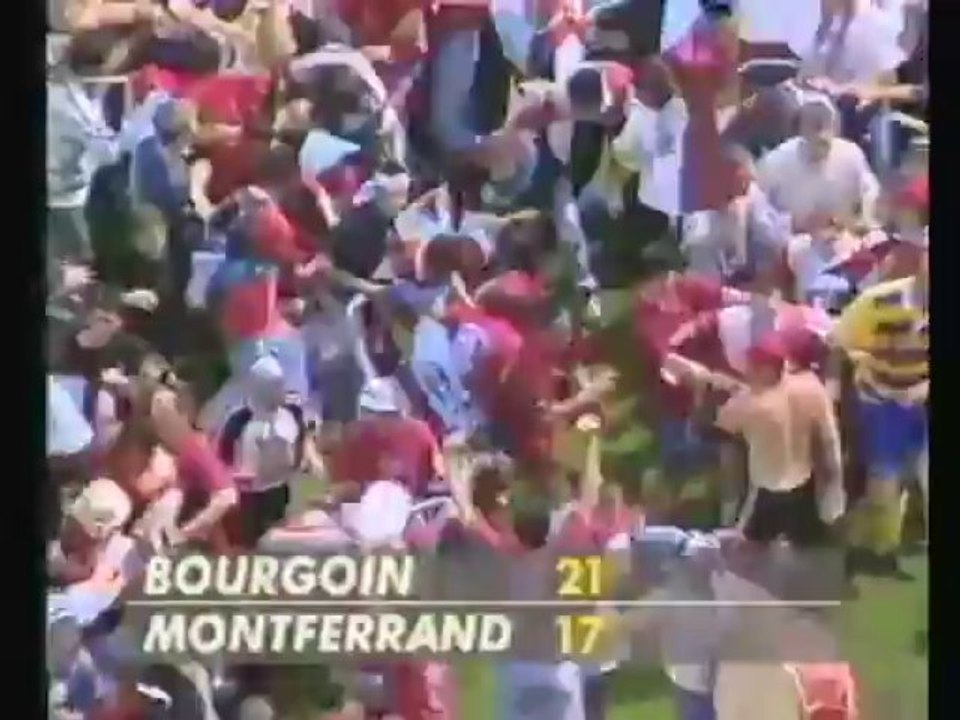 [MEDIUM] Demie finale 1997 Cs Bourgoin Jallieu CSBJ ASM