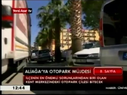 Başkan Ömer Turgut Oğuz'dan Aliağa'ya Otopark müjdesi