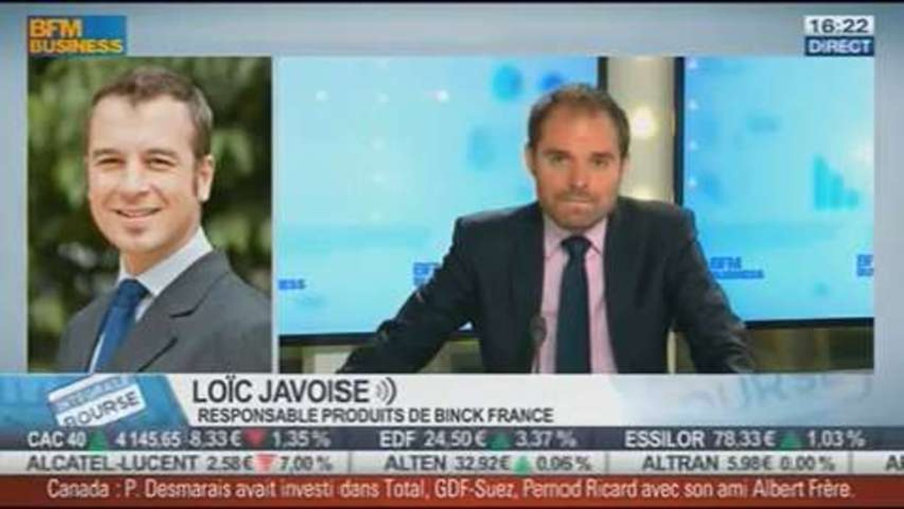 Niveau de confiance record des investisseurs: Loïc Javoise, dans Intégrale Bourse - 09/10