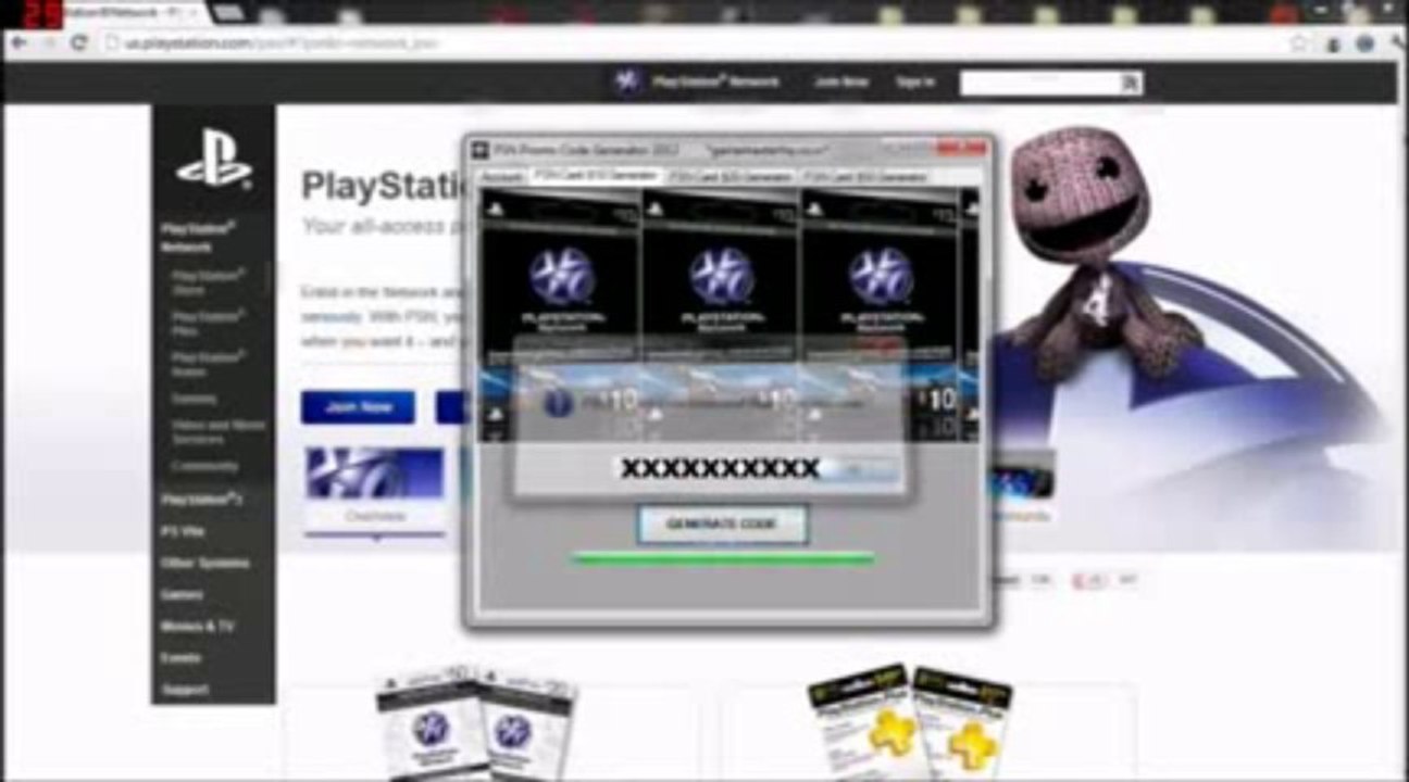 Comment avoir des code psn gratuit (Octobre - Novembre 2013)