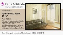 Studio Apartment for rent - Grands Boulevards/Bonne Nouvelle, Paris - Ref. 6371