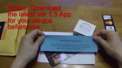 Unboxing the Pay Anywhere Credit Card Reader