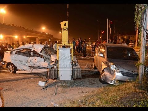 Malaysia train, car crash: one dead, three injured