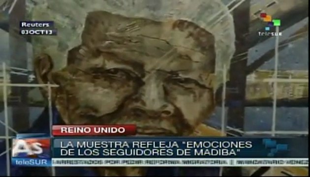 Inauguran exposición en Londres en honor a Mandela