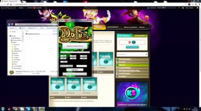 ▶ Dofus et Wakfu Ogrines Generateur (Octobre - Novembre 2013)