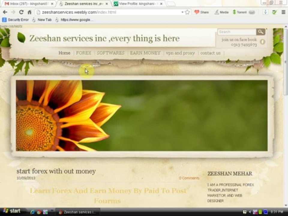 start forex without money urdu training part 1 by zeeshan serices inc