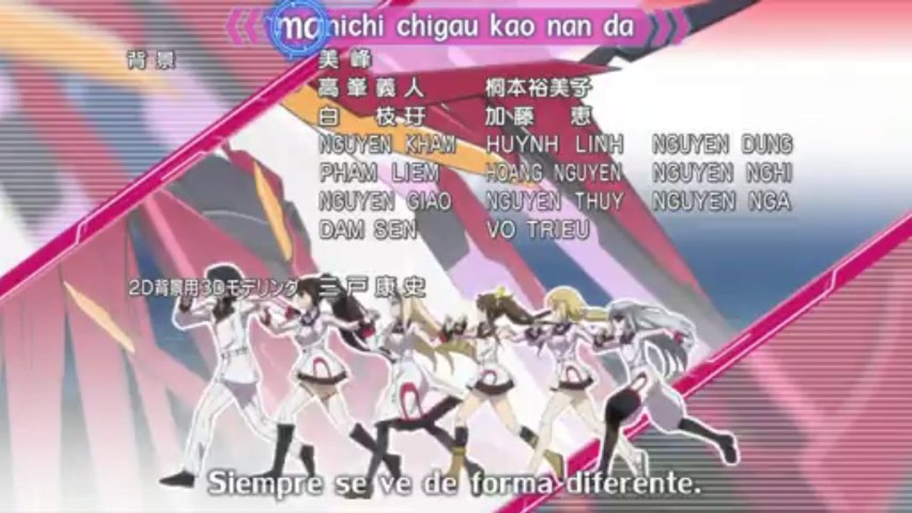 Infinite Stratos 2 ED 01 [Karaoke Effects]