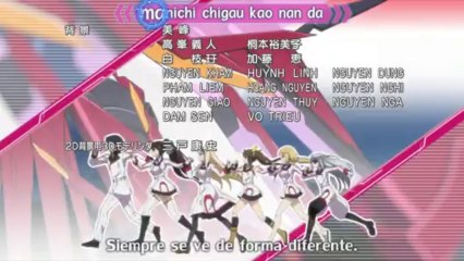 Infinite Stratos 2 ED 01 [Karaoke Effects]