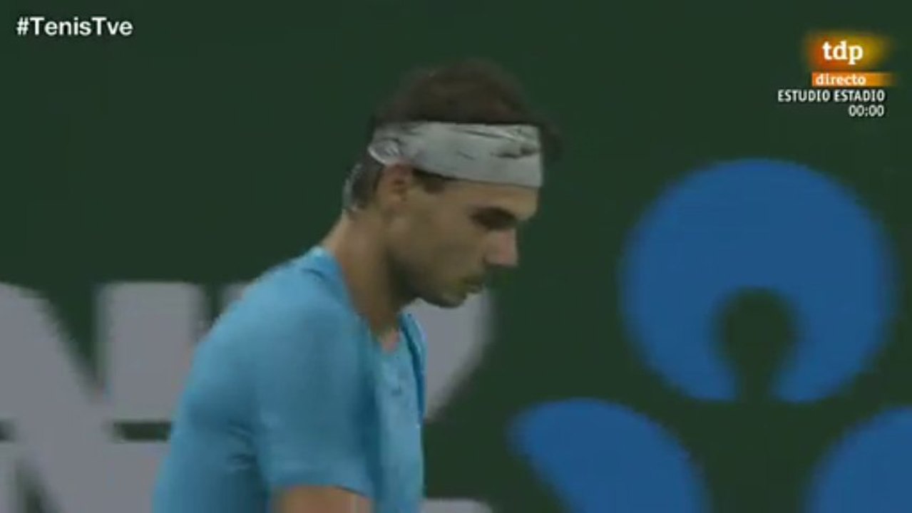 2013 Shanghai R2 Rafael Nadal def. Alexandr Dolgopolov 6/3 6/2 LAST GAME
