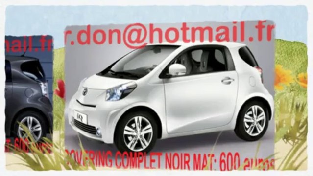 Toyota covering blanc mat, gris mat, bleu mat, rouge mat,orange mat, noir mat, jaune mat, vert mat, peinture