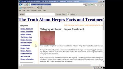 The Truth About Herpes