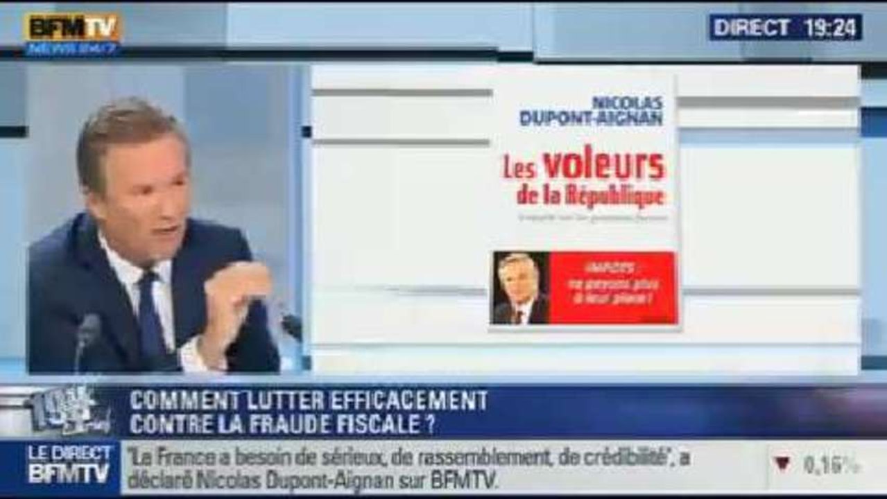 Nicolas Dupont-Aignan: l'invité de Ruth Elkrief - 09/10