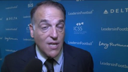 Javier Tebas sospecha de un partido de Segunda