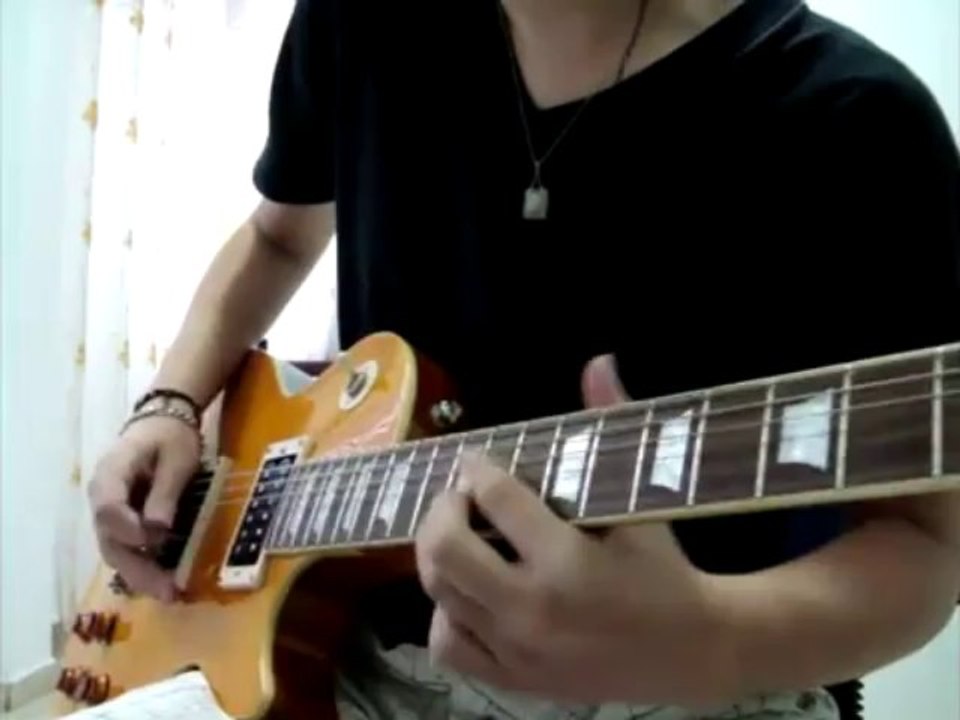 Paradise city cover , guitare complet